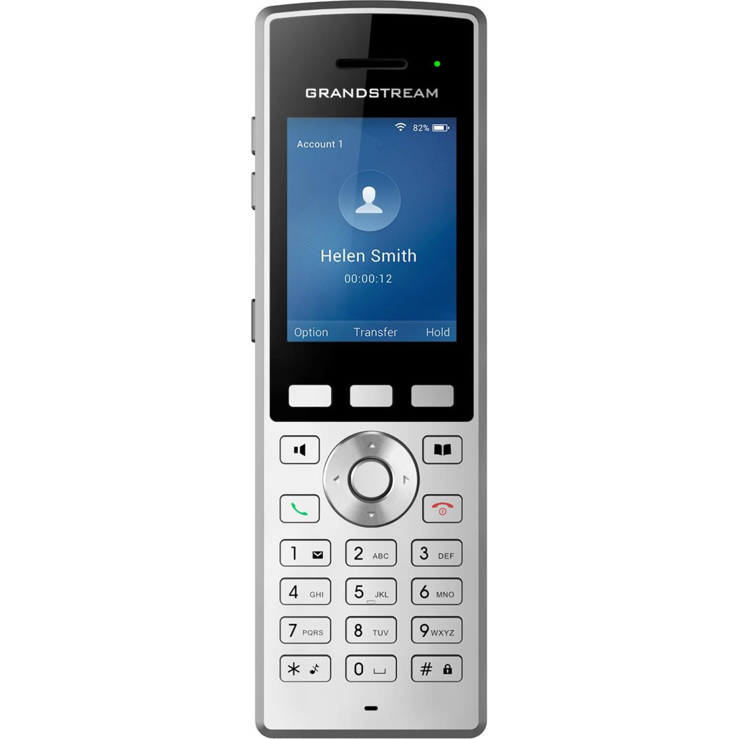 Grandstream WP822 Wireless WiFi IP Phone with HD Voice - Ideal for Home Office & Business Communication
