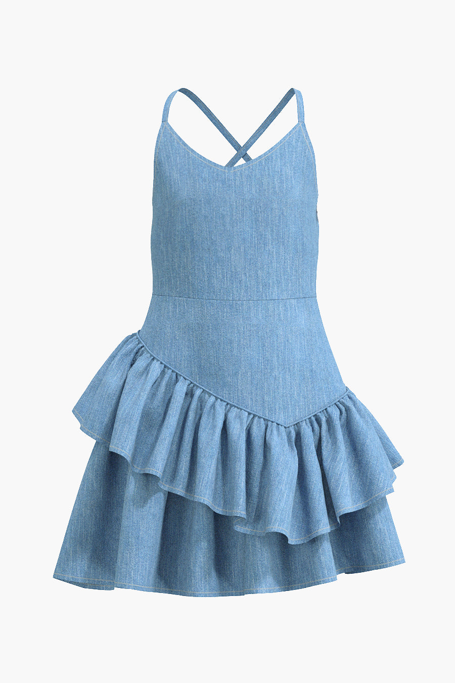 Girls Ruffle Drop Waist Dress - Cute Casual Kids Outfit for Playdates, Parties & Everyday Wear