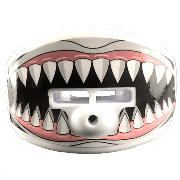 Jawesome 2.0 Shark Teeth Mouthguard - BPA Free Night Guard for Teeth Grinding & Clenching - Perfect for Sleep, Sports & Dental Protection