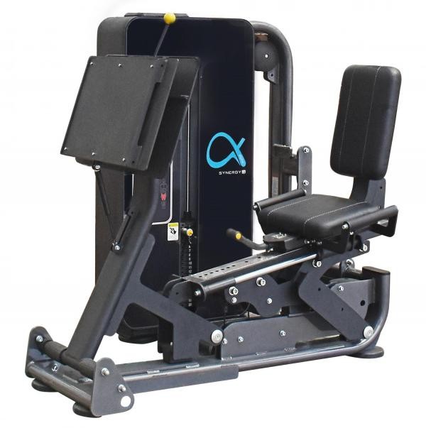 Synergy SAB 1 LP Alpha Beta Leg Press Machine - Professional Gym Equipment for Home & Commercial Use - Build Lower Body Strength for Squats, Leg Workouts & Fitness Training