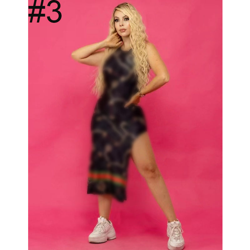 Sexy Split Hip Dress - Elegant Bodycon Party Dress for Women | Perfect for Night Out, Club Wear & Date Night