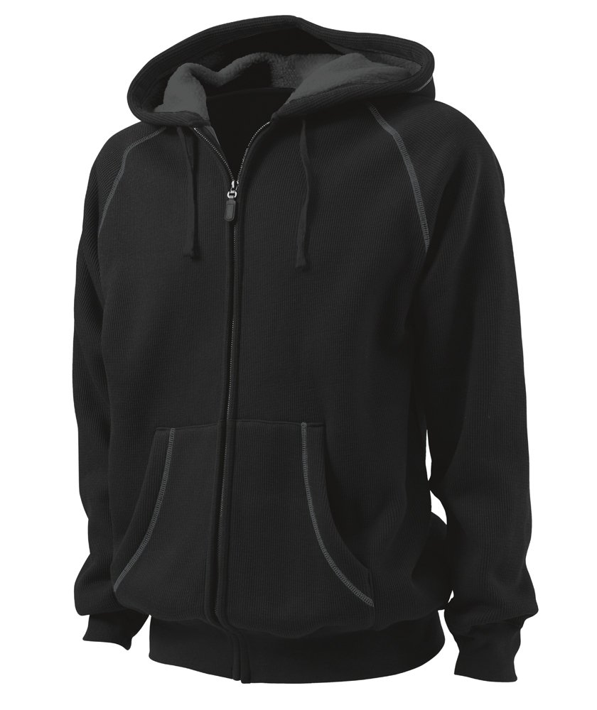 Charles River Apparel Men's Thermal Bonded Sherpa Fleece Sweatshirt - Warm Winter Pullover for Outdoor Activities & Casual Wear