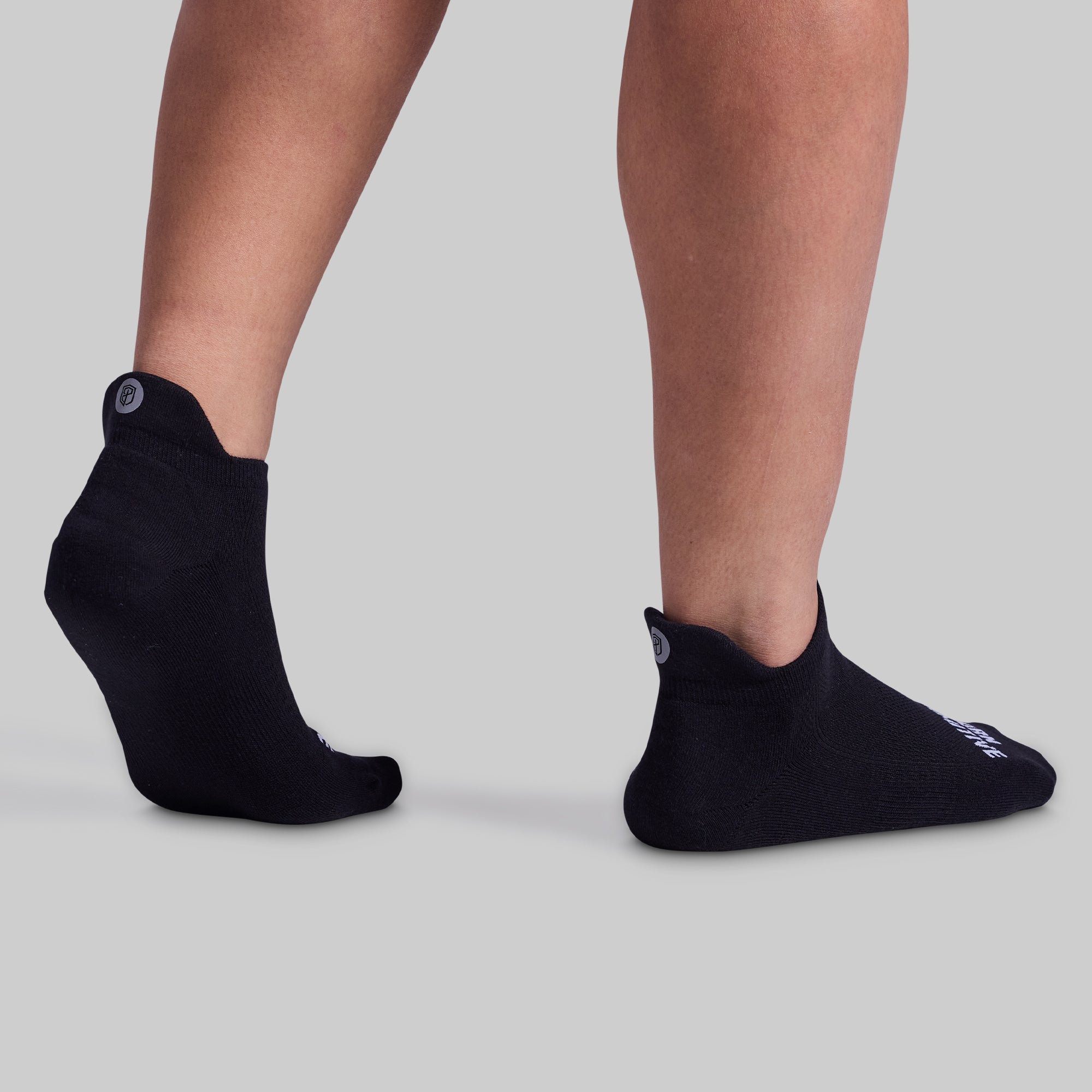 High-Performance Ankle Socks 3-Pack - Breathable Athletic Socks for Running, Gym & Sports (Black) - Stay Comfortable During Workouts & Daily Wear