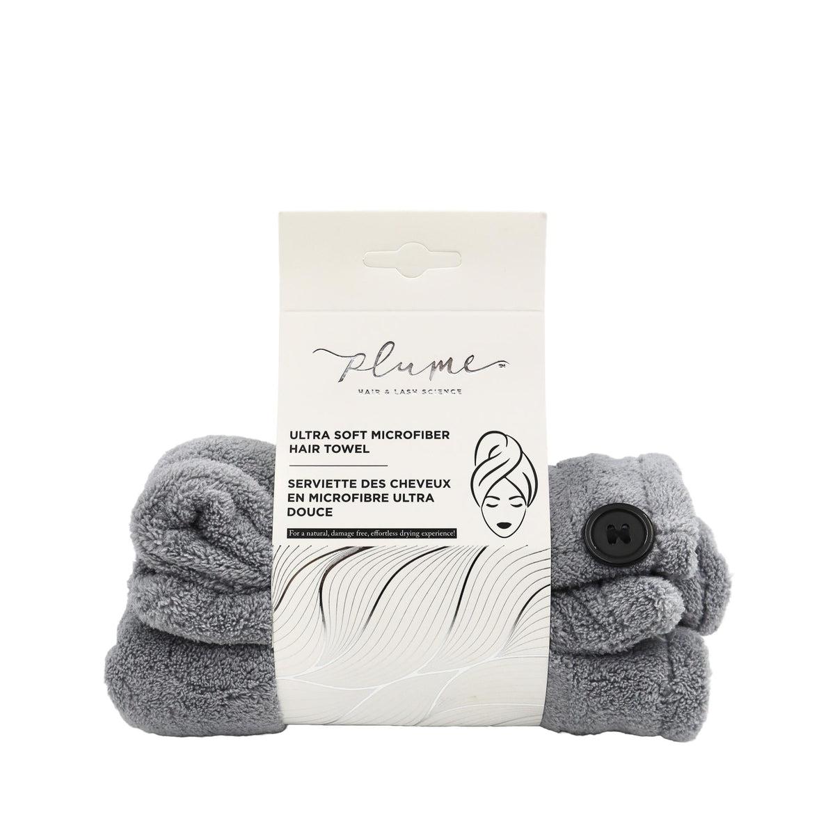 Ultra Soft Microfiber Hair Towel for Quick Drying - Gentle on Hair, Perfect for Post-Shower, Gym & Travel | Absorbent & Lightweight