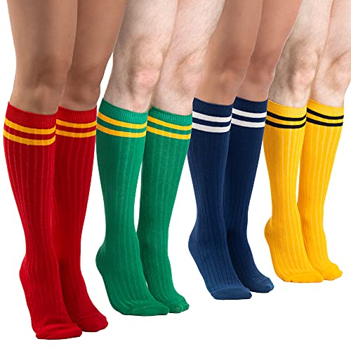 Red Blue Green Yellow W Stripes