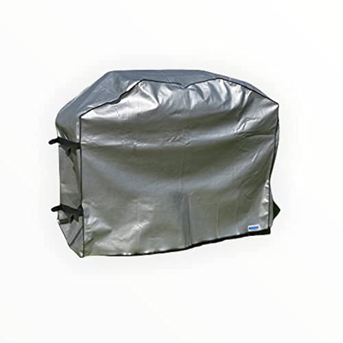 Comp-Bind Technology Grill Cover for Brinkmann 810-1751SC Gas Grill - Grey Padded Waterproof Outdoor Cover, 59''W x 27.5''D x 48.5''H - Perfect for Patio, Backyard, and Outdoor Cooking Protection