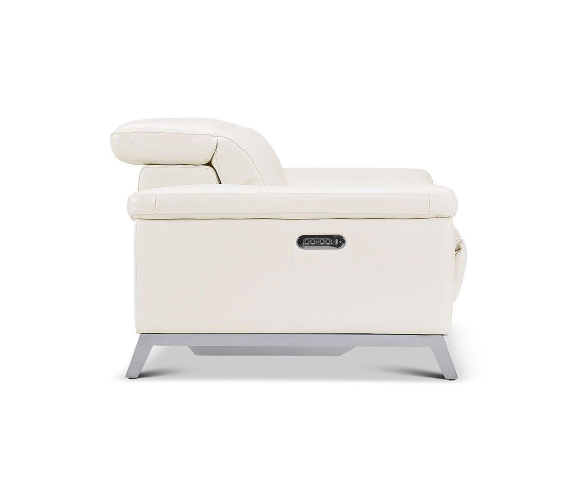 Voss Power Recliner Chair - Electric Massage Recliner Sofa with USB Charger & Cup Holders - Perfect for Living Room, Home Theater & Office Relaxation