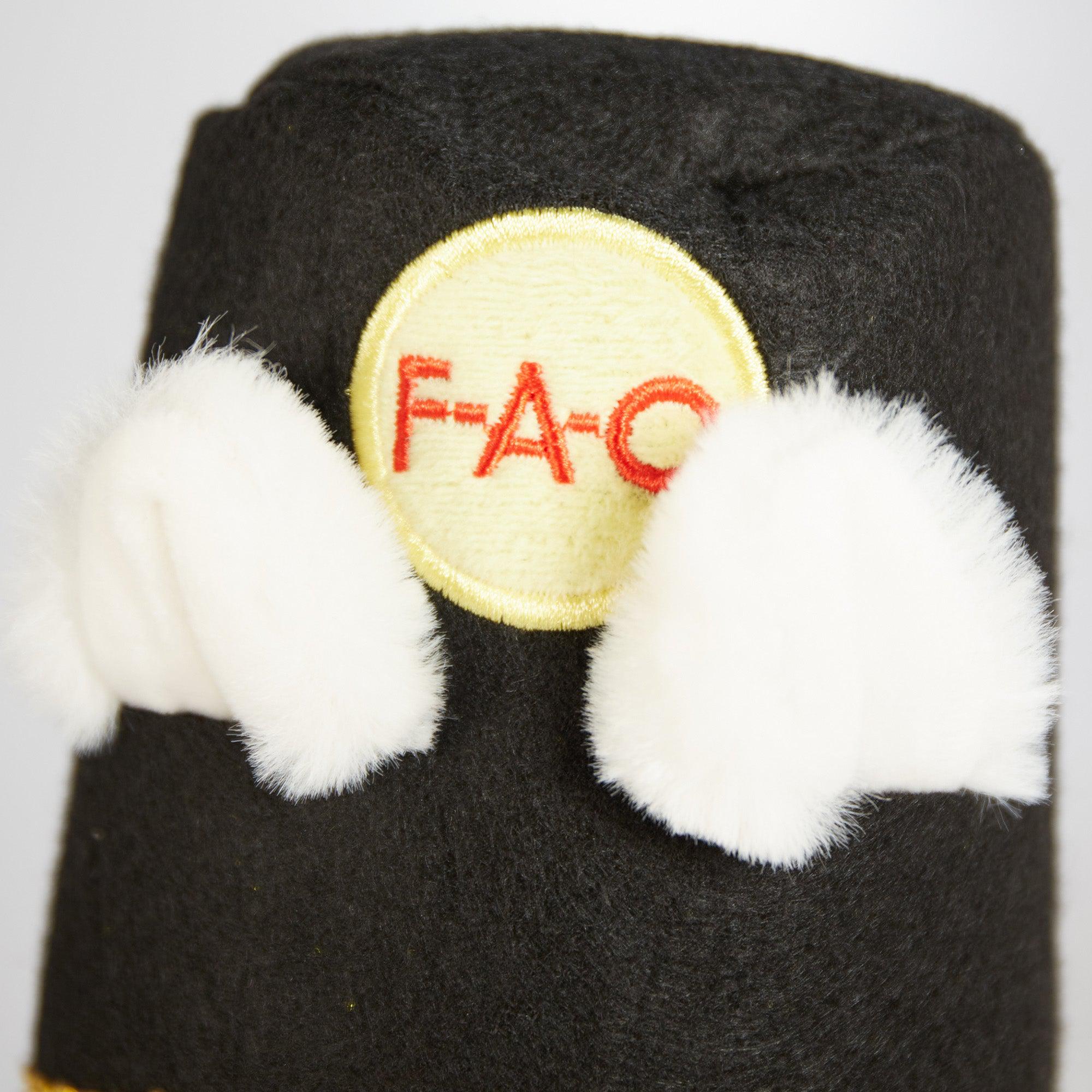FAO Schwarz Toy Soldier Bunny Plush Stuffed Animal - Cute Easter Bunny Doll for Kids, Soft & Huggable Gift for Boys & Girls - Perfect for Easter Decorations, Birthday Parties & Nursery Room Decor