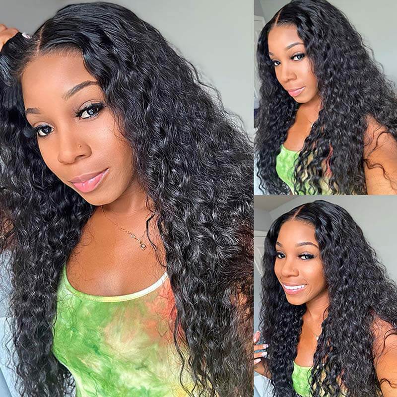 Eullair Affordable 4x4/13x4/13x6 Lace Front Wigs for Black Women - Straight/Body Wave/Curly/Yaki Straight Human Hair | Perfect for Daily Wear, Parties & Special Occasions