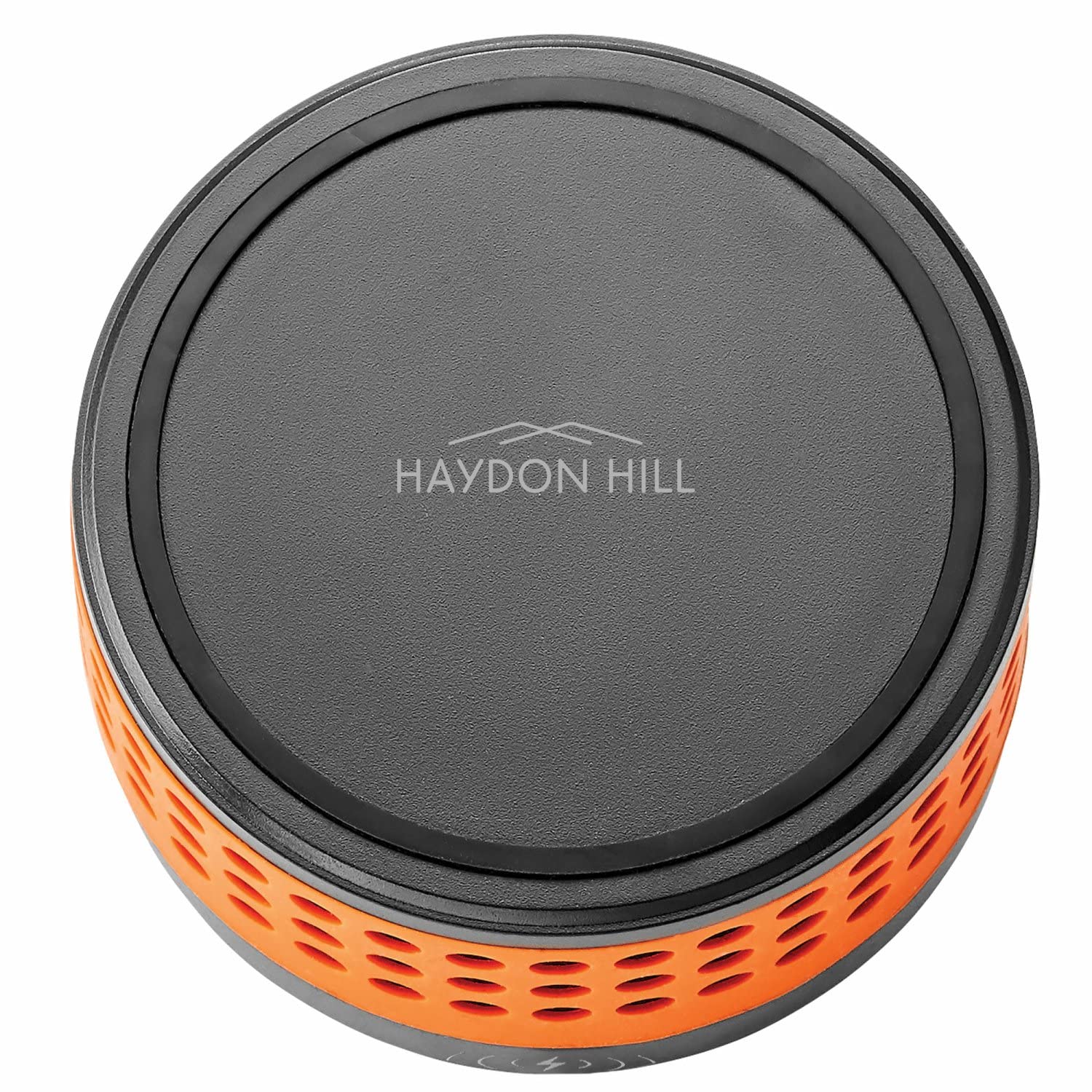 Haydon Hill 2-in-1 Wireless Bluetooth Speaker with Qi Wireless Charging Dock | 400mAh Battery (3H Playtime) | Built-in Mic & Overheat Protection | Perfect for Home Office, Bedroom & Outdoor Use