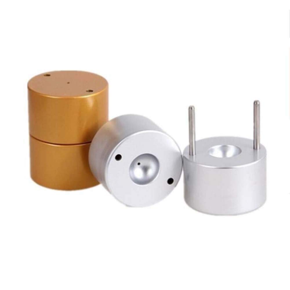 INTSUPERMAI 30mm Ice Ball Maker Kit - Gold Whiskey Ice Sphere Press for Cocktails & Drinks - Perfect for Bourbon, Scotch, Whiskey & Chilled Beverages at Home Bars & Parties