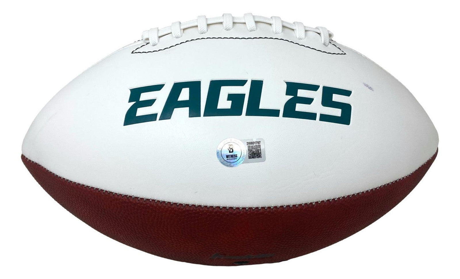 Jalen Carter Autographed Philadelphia Eagles Logo Football - Official NFL Collectible for Eagles Fans, Memorabilia for Sports Enthusiasts & Home Decor