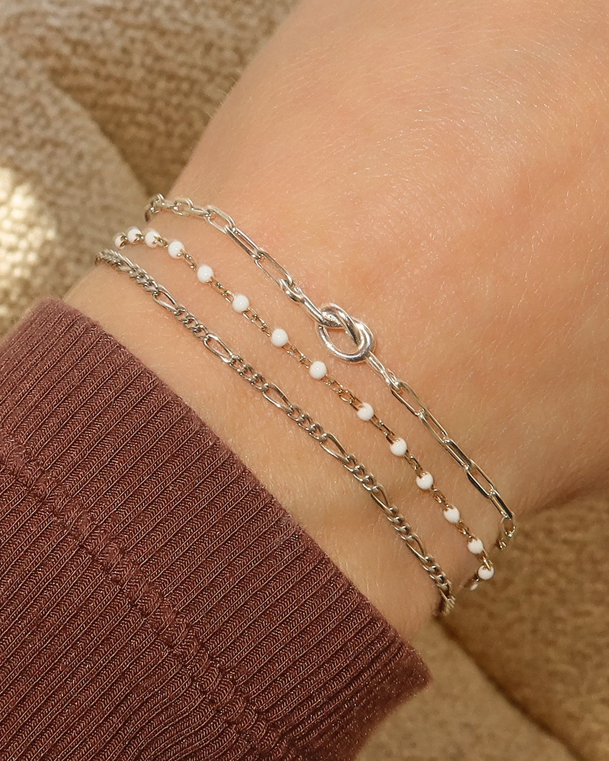 Love Me Knot Bracelet for Women - Adjustable Infinity Knot Friendship Bracelet - Perfect Gift for Her, Best Friend, Girlfriend, or Wife - Ideal for Anniversaries, Birthdays, Valentine's Day & Everyday Wear