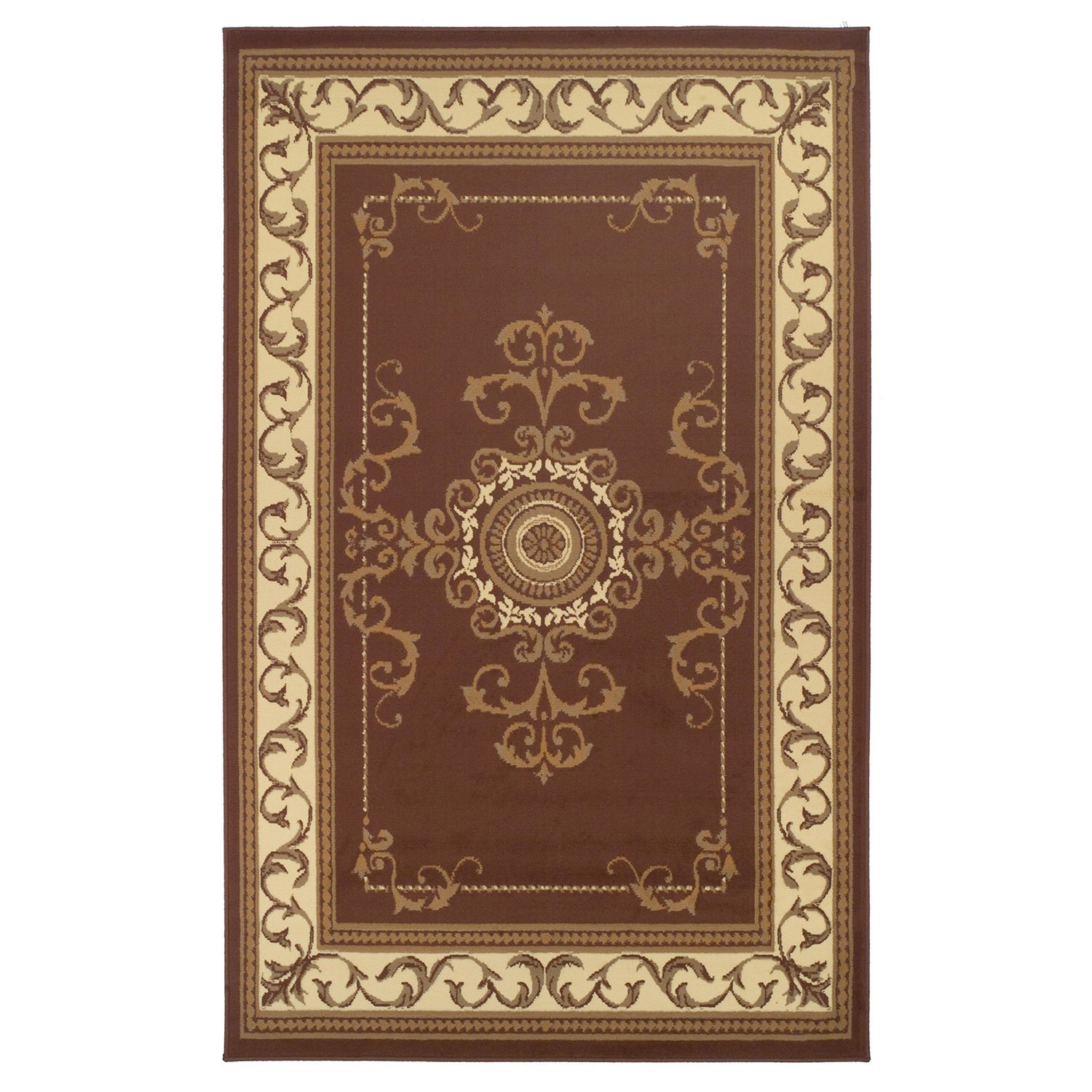 Premium Handmade Jute Area Rugs for Bedroom, Living Room, Kitchen, Entryway - Farmhouse & Boho Decor - Kensington Collection 8' x 10' Toffee Brown - Soft & Durable for High Traffic Areas - Perfect for Home, Office, Airbnb Styling