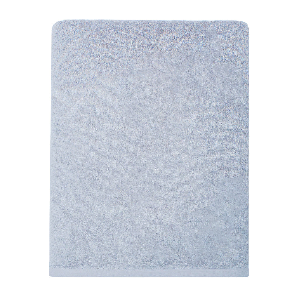 Soft & Luxurious Powder Blue Bath Sheet - Extra Large, Absorbent & Quick-Drying - Perfect for Spa, Hotel & Home Bathroom Comfort