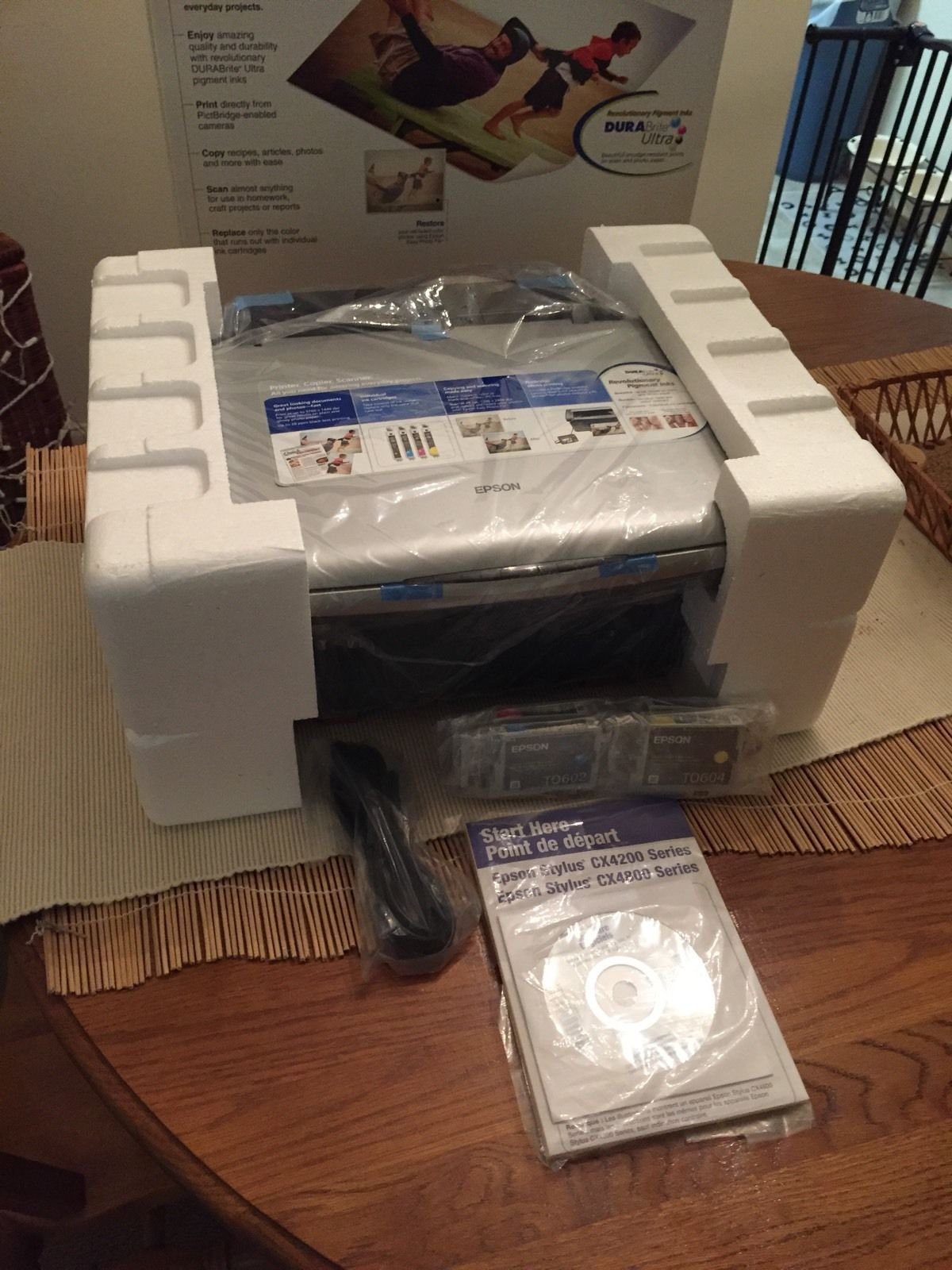 Epson Stylus CX4200 All-in-One Inkjet Printer - Print, Scan, Copy | Home Office & Small Business Use