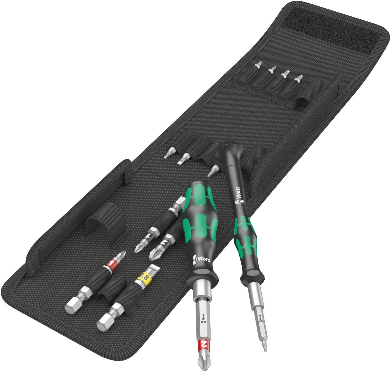 Wera 2020 Tool Rebel Easter Egg Screwdriver & Micro Screwdriver Set - 15 Piece Precision Screwdriver Kit for Electronics, Watches & Small Appliances Repair