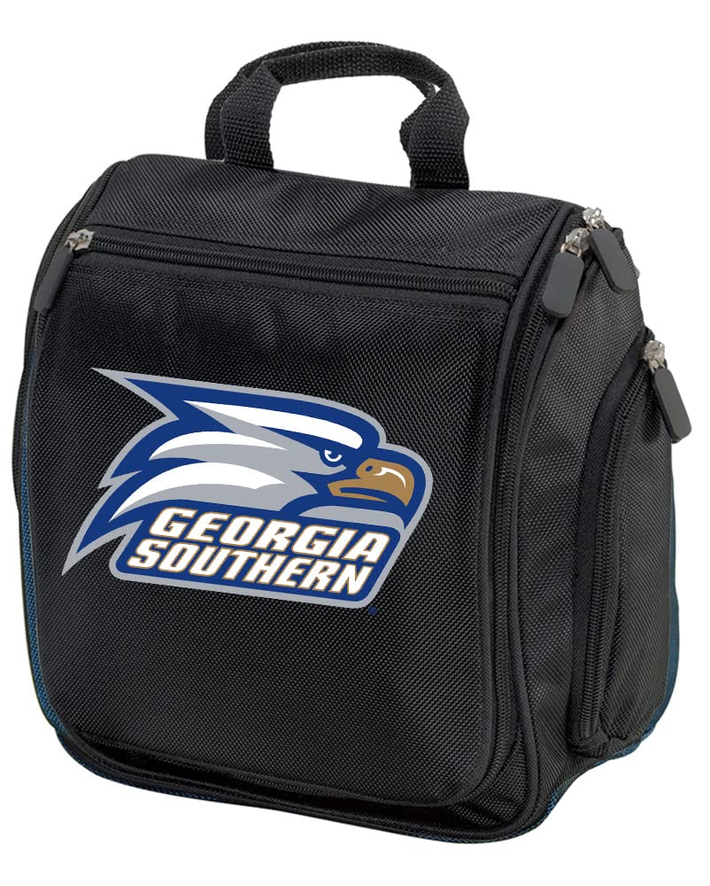 Georgia Southern Eagles Toiletry Bag - Hanging Travel Shaving Kit for Men & Women | Perfect for College Dorms, Gym, Camping Trips & Weekend Getaways
