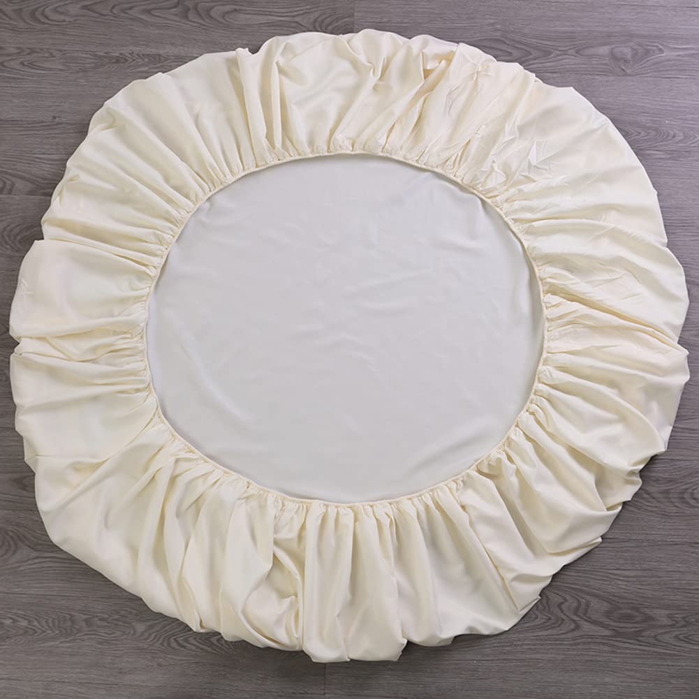 VCTOPS Waterproof Mattress Protector Twin XL - 18 Inch Deep Pocket, Breathable Fitted Sheet, Washable Mattress Pad Cover (Beige) for Bed, Guest Room & Dorm - Hypoallergenic Protection Against Spills & Allergens