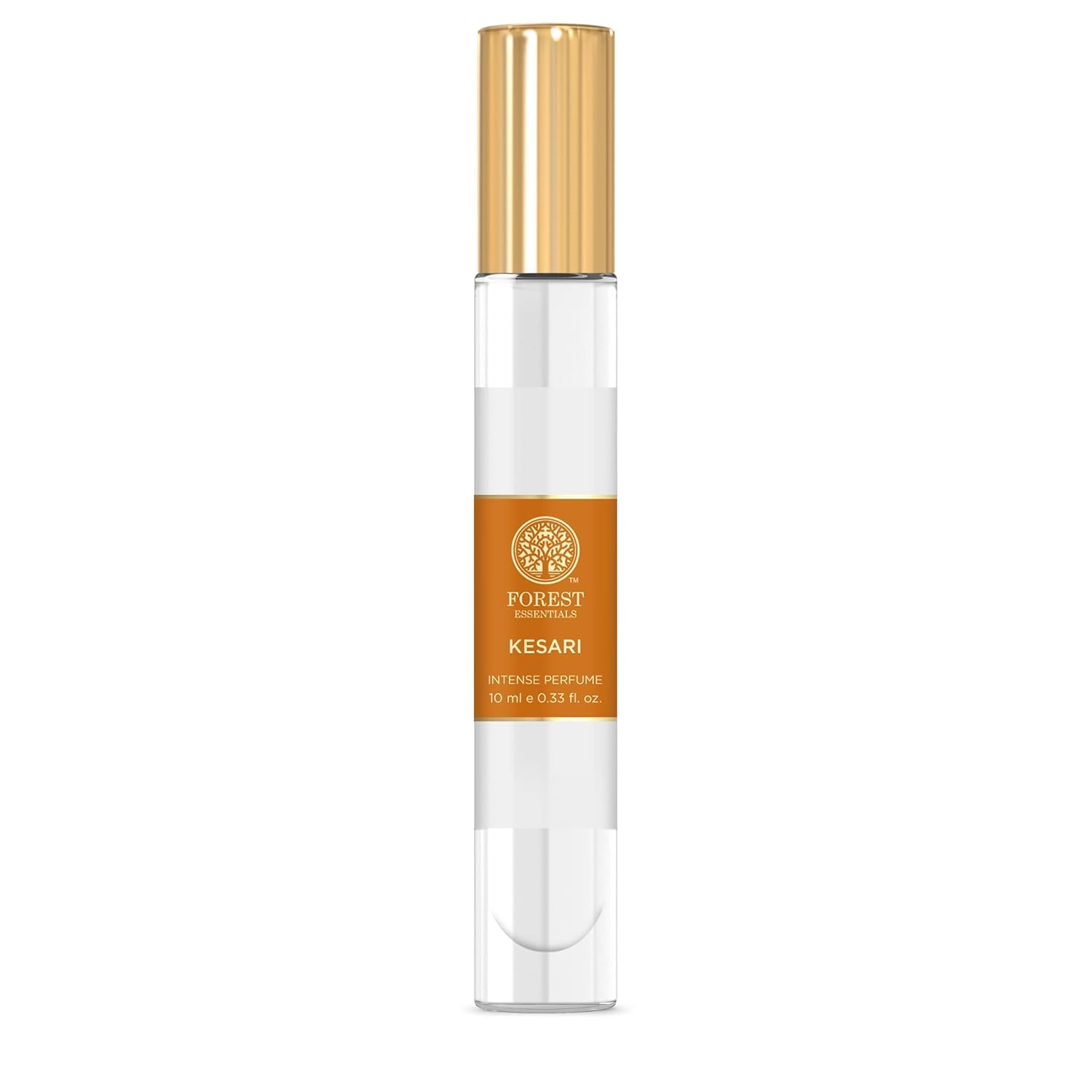 Forest Essentials Intense Perfume Lime Saffron Oudh - Long Lasting Natural Luxury Fragrance for Women & Men | Perfect for Date Nights, Special Occasions & Daily Wear