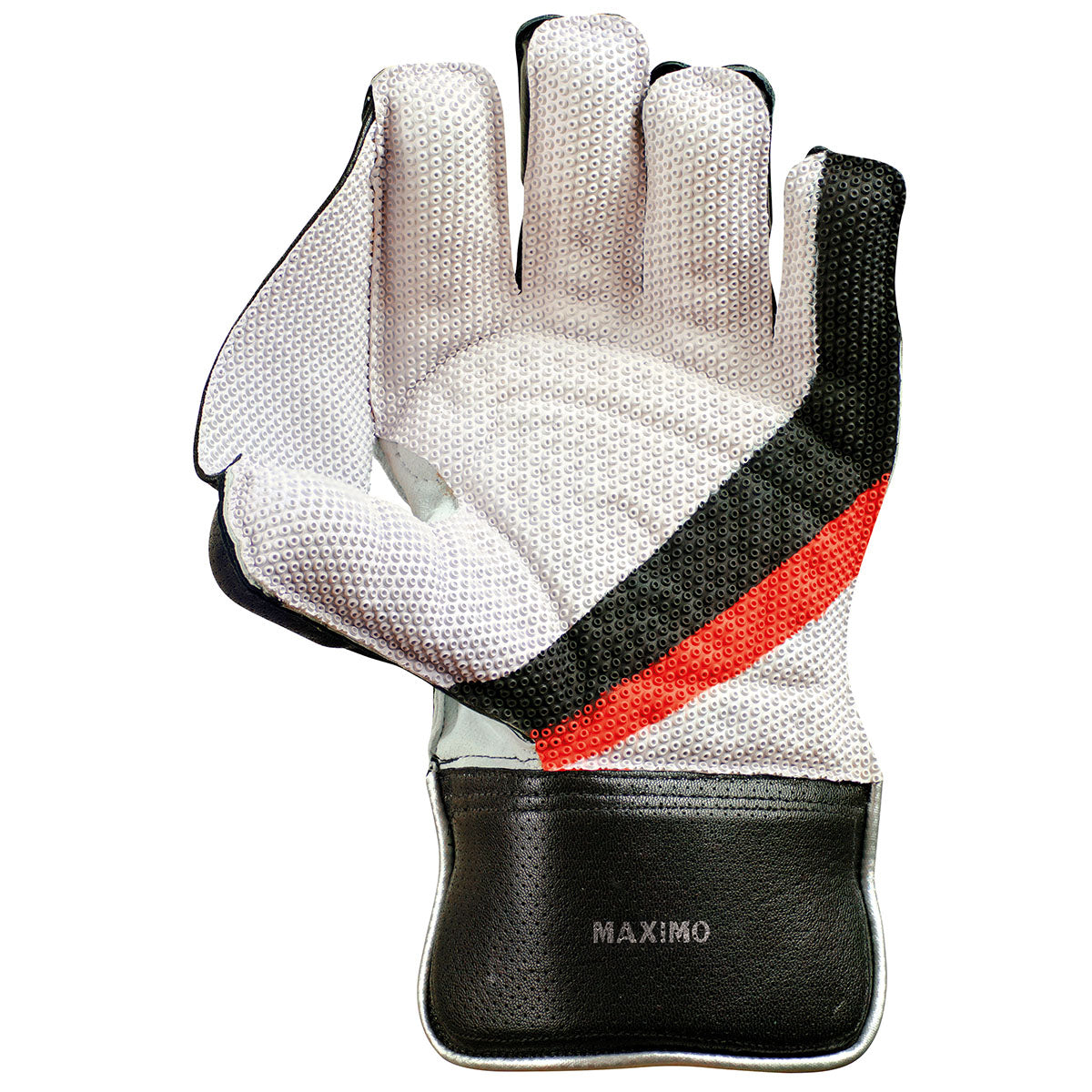 Hunts County Maximo Cricket Wicketkeeping Gloves - Premium Leather Keeper Gloves for Cricket Players - Perfect for Practice, Matches & Training Sessions