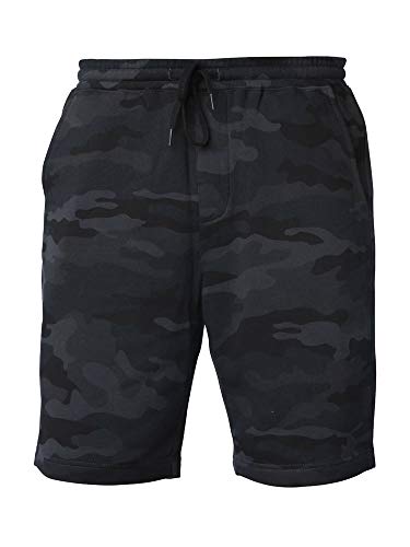 Black Camo - Sweat Shorts