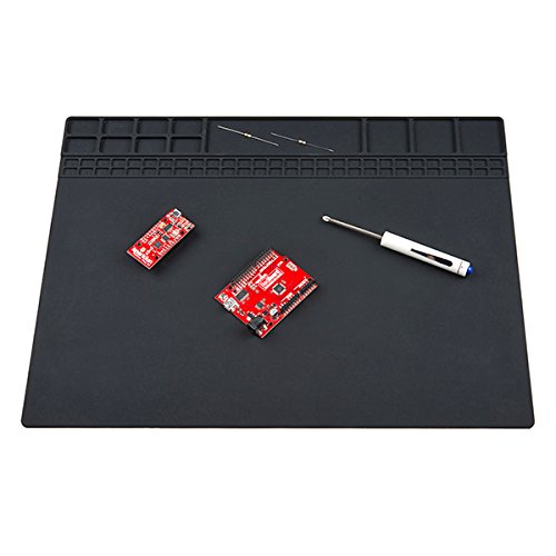 Heat-Resistant Insulated Silicone Soldering Mat for Electronics Repair - Perfect for DIY Projects, PCB Work & Jewelry Making