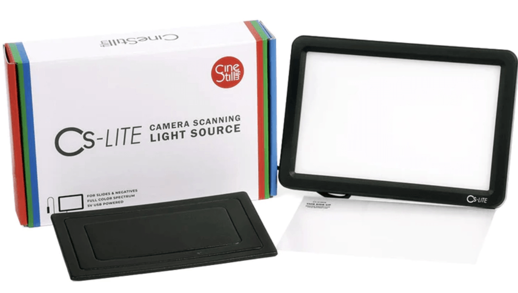 Cinestill CS LITE 2-in-1 LED Video Light with Adjustable Color Temperature - Perfect for Photography, Videography, and YouTube Content Creation