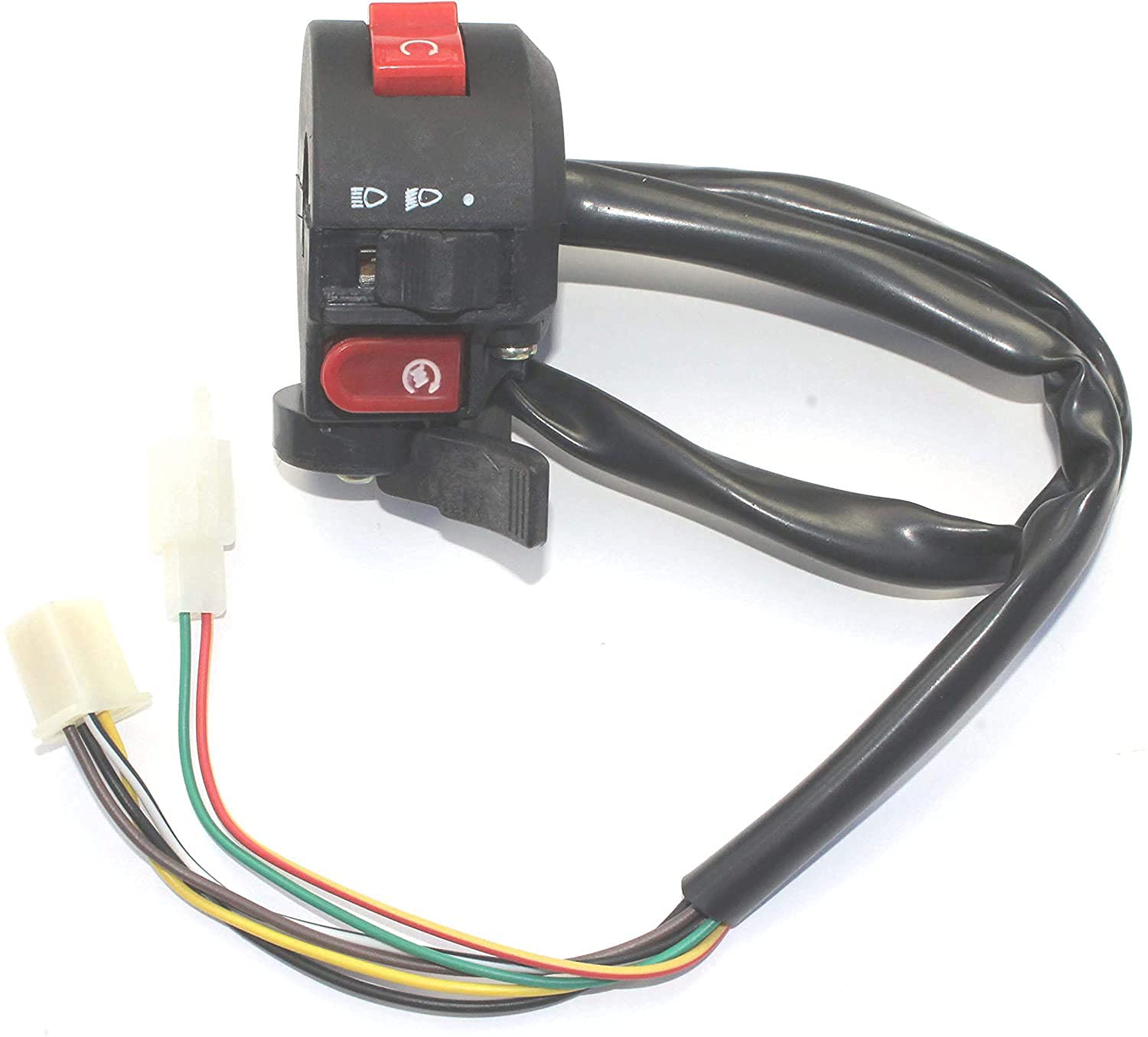 New ATV Kill Light Starter Switch for 50cc 70cc 90cc 110cc 125cc Engines - Perfect for Off-Roading, Trail Riding & ATV Maintenance