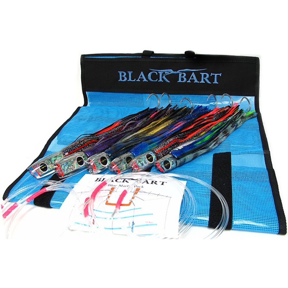 Blue Marlin Pack - Pre-Rigged Tuna Fishing Lure with Sharp Hooks | Saltwater Game Fishing Bait for Offshore & Deep Sea Angling