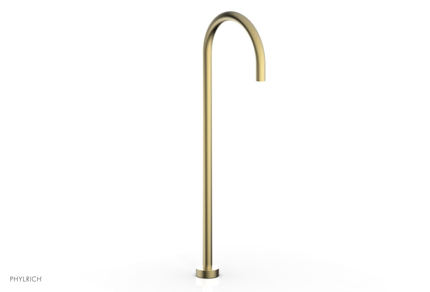 BASIC II Floor Mount Spout 230 52 - Durable Stainless Steel Faucet for Kitchen, Bathroom & Utility Sink - Perfect for Home, RV & Commercial Use