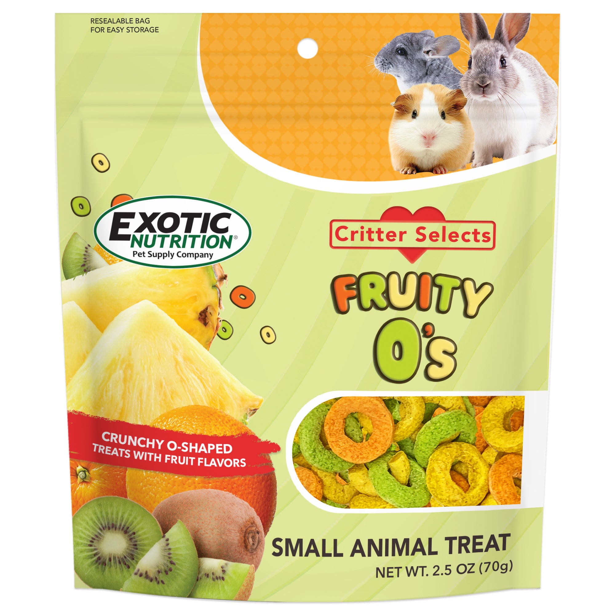 Fruity O's Treat - Delicious Fruit Flavored Cereal Snacks for Kids & Adults - Perfect for Breakfast, Snacking & On-the-Go