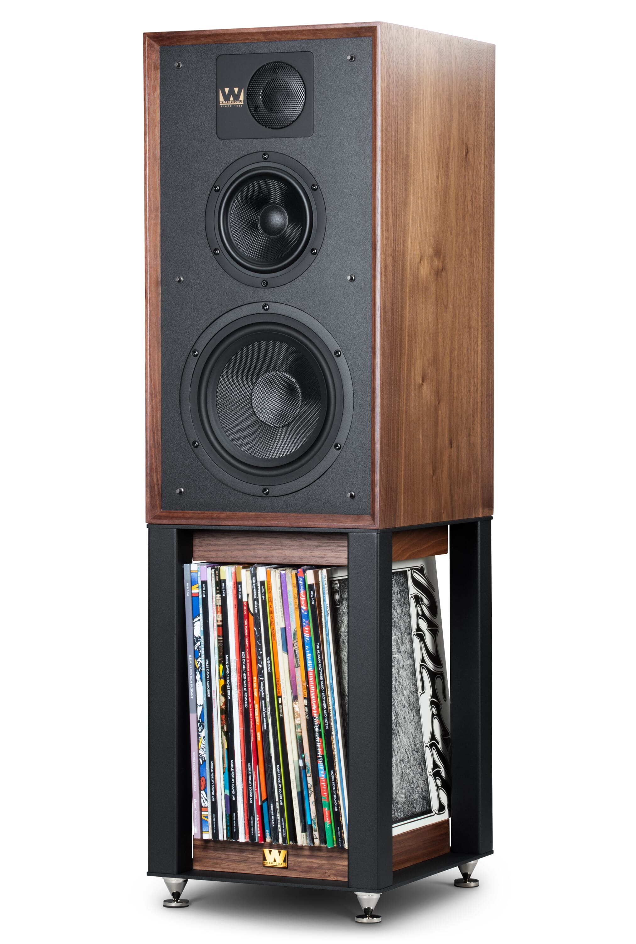 Wharfedale Linton 85th Anniversary Bookshelf Speakers with Stands - Premium HiFi Stereo Pair for Home Theater & Music Listening