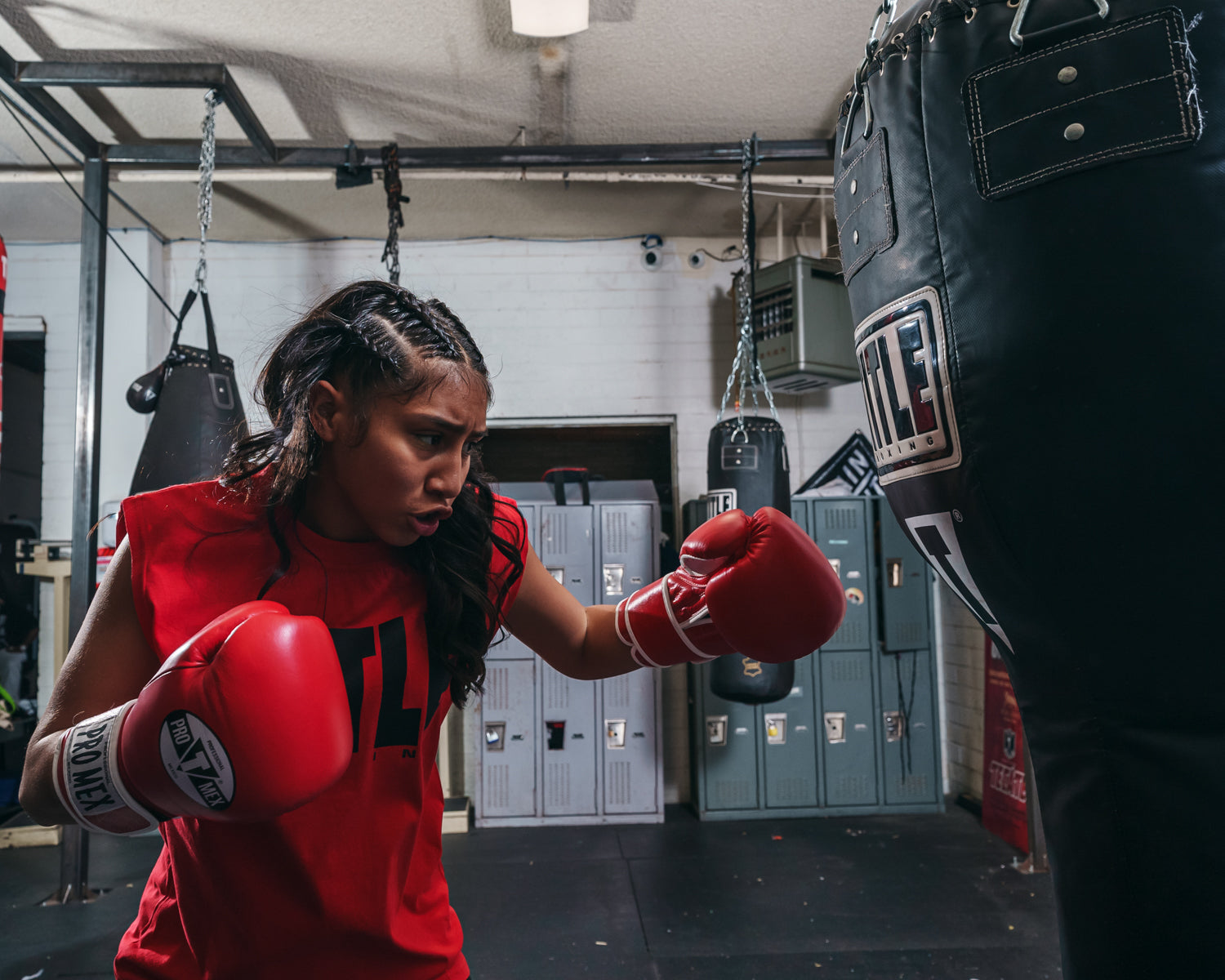 Pro Mex Professional Training Boxing Gloves 3.0 - Premium Leather Punching Mitts for MMA, Kickboxing & Fitness Training - Ideal for Gym, Home Workouts & Sparring Sessions