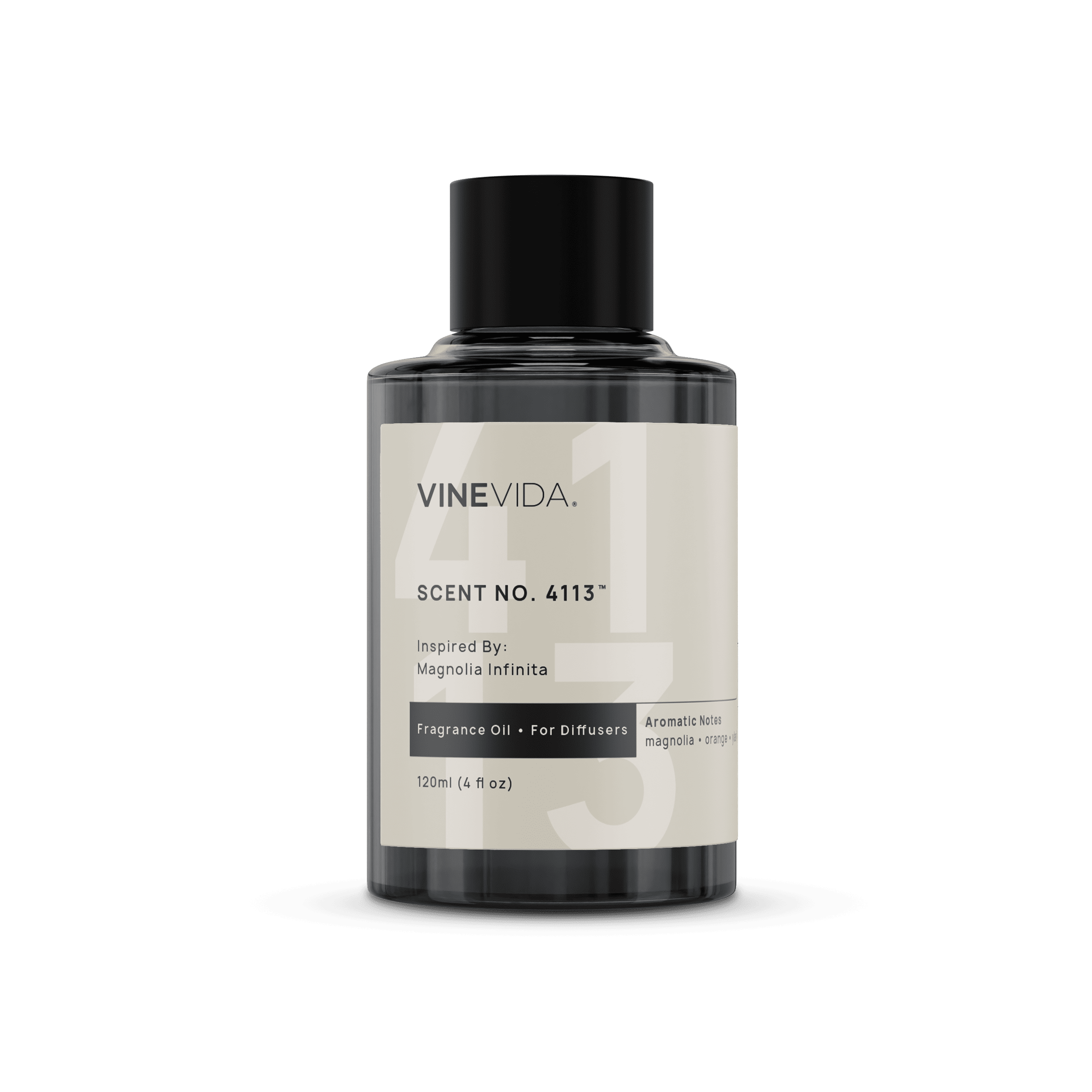 NO. 4113 Magnolia Infinita Inspired Fragrance Oil for Cold Air Diffusers | Aromatherapy Essential Oil for Home, Office & Spa Relaxation