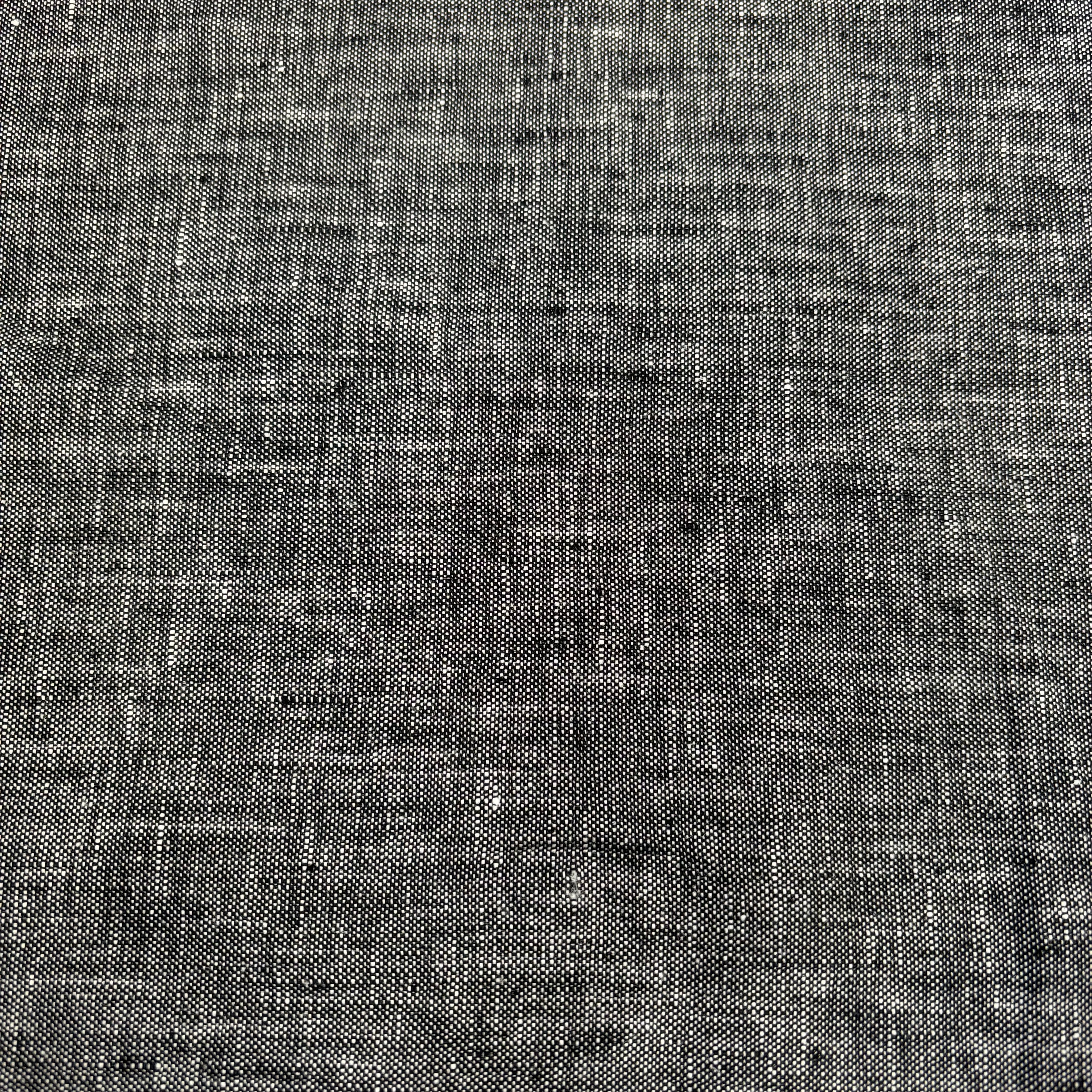 Premium 100% Linen Black Marle Fabric - OEKO-TEX Certified Eco-Friendly Material for Clothing, Dresses & Home Decor