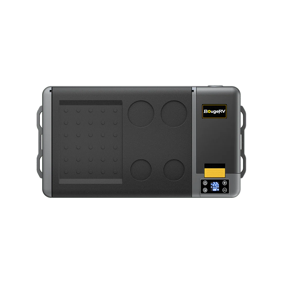 BougeRV CRPRO20 21 Quart 12V Portable Car Refrigerator Freezer - Compact Cooling for Road Trips, Camping & Outdoor Adventures