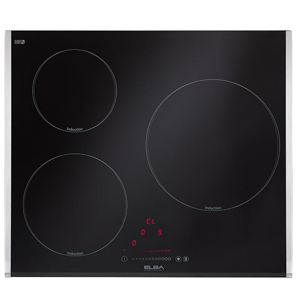 Elba 60cm 3-Zone Built-In Induction Hob 6.7kW E345 003 I - Premium Kitchen Appliance for Modern Cooking & Entertaining