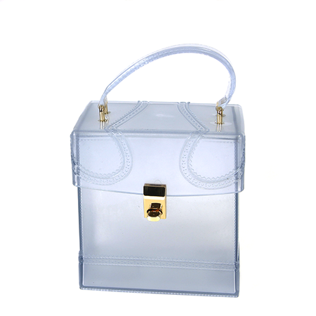 Clear Jelly Box Purse - Trendy Transparent Handbag for Women | Perfect for Beach, Pool Party, Music Festival & Summer Outfits