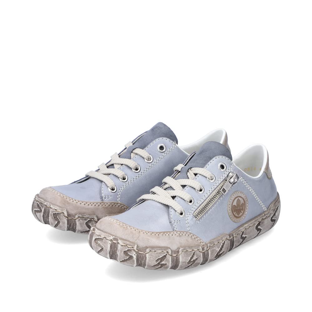 Rieker Women's Comfortable Low-Top Sneakers Derby Shoes - Casual Walking & Everyday Wear for Women