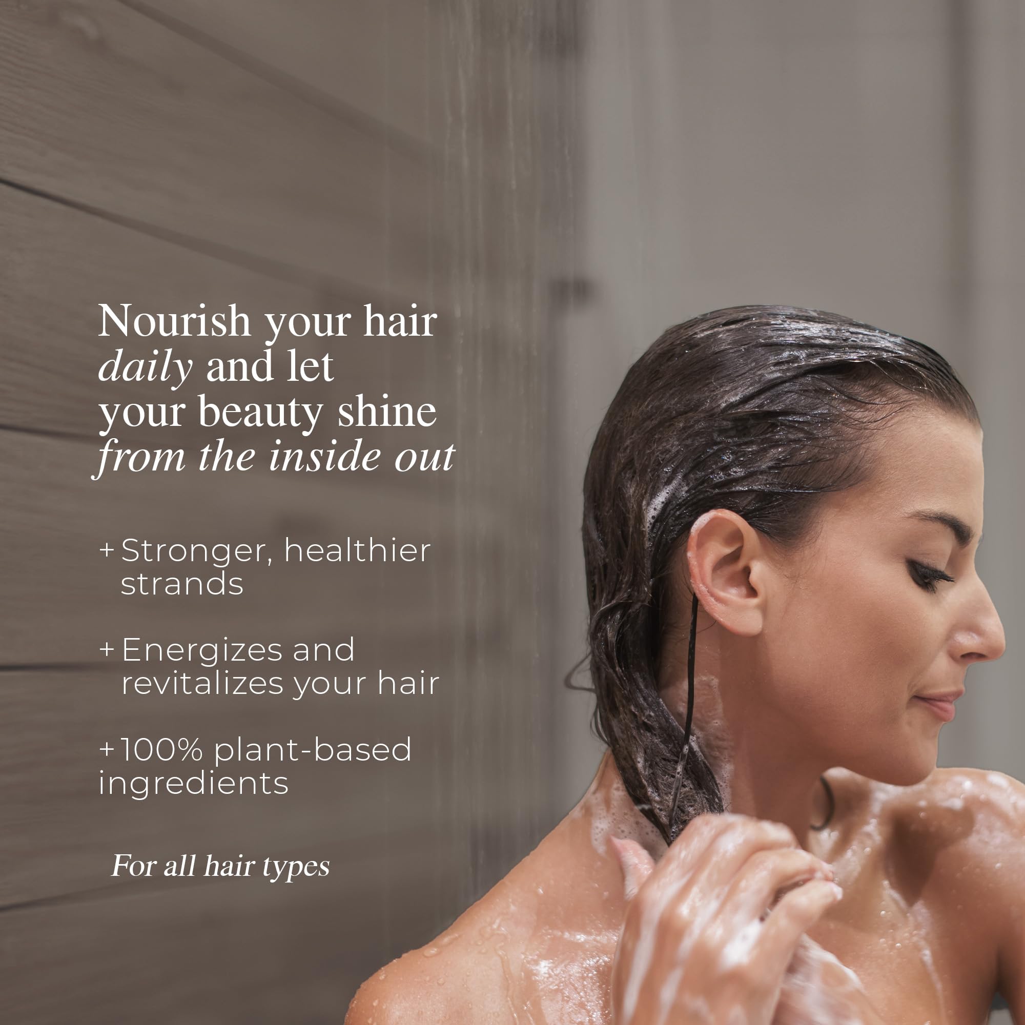 Energizing Shampoo for Thinning Hair - Natural Scalp Treatment for Hair Growth - Volumizing & Strengthening Formula - 10.14 Fl Oz - Perfect for Daily Use & Sensitive Scalps