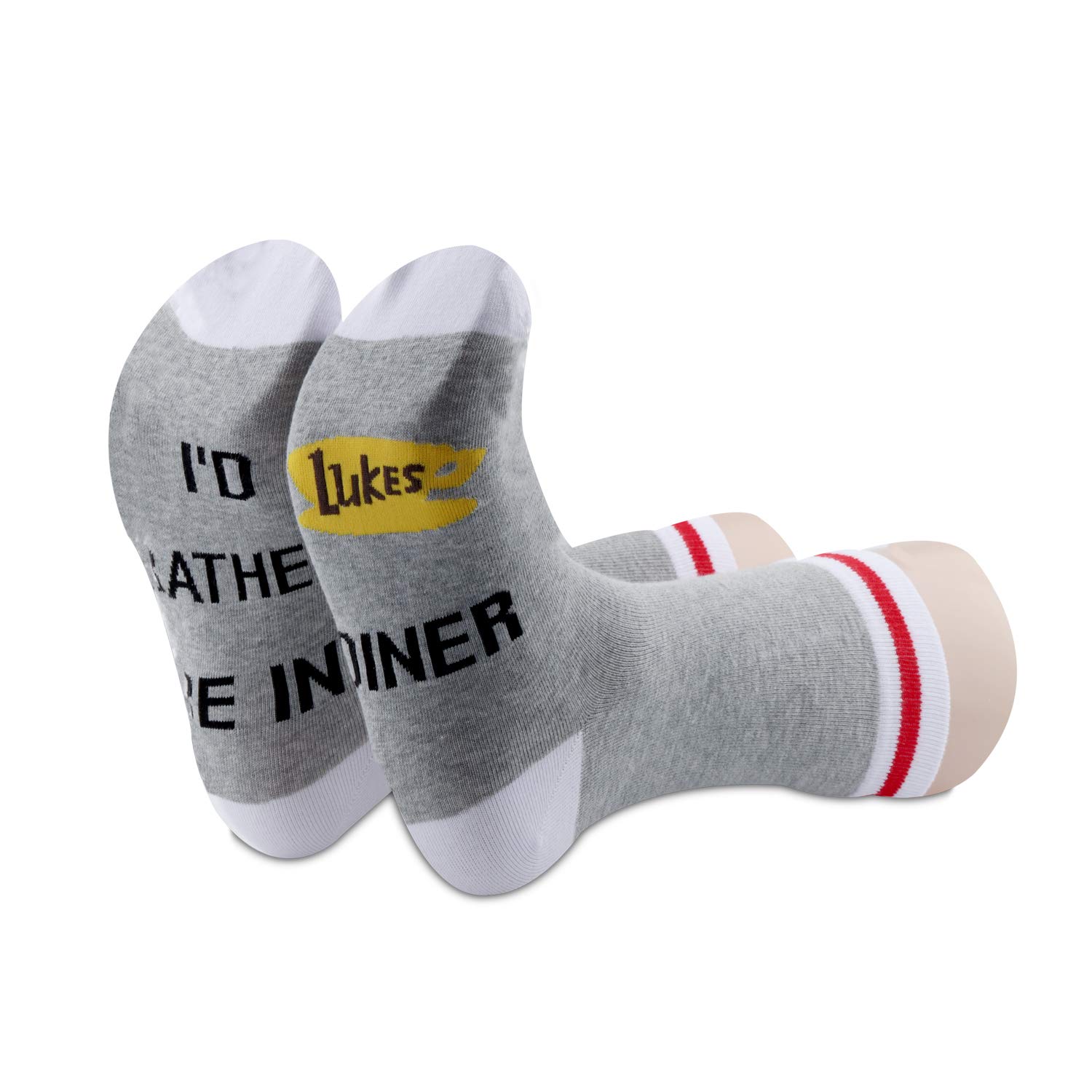 GJTIM 2 Pairs TV Show Inspired Novelty Socks - Perfect Gift for TV Lovers - Great for Cosplay, Themed Parties & Everyday Wear
