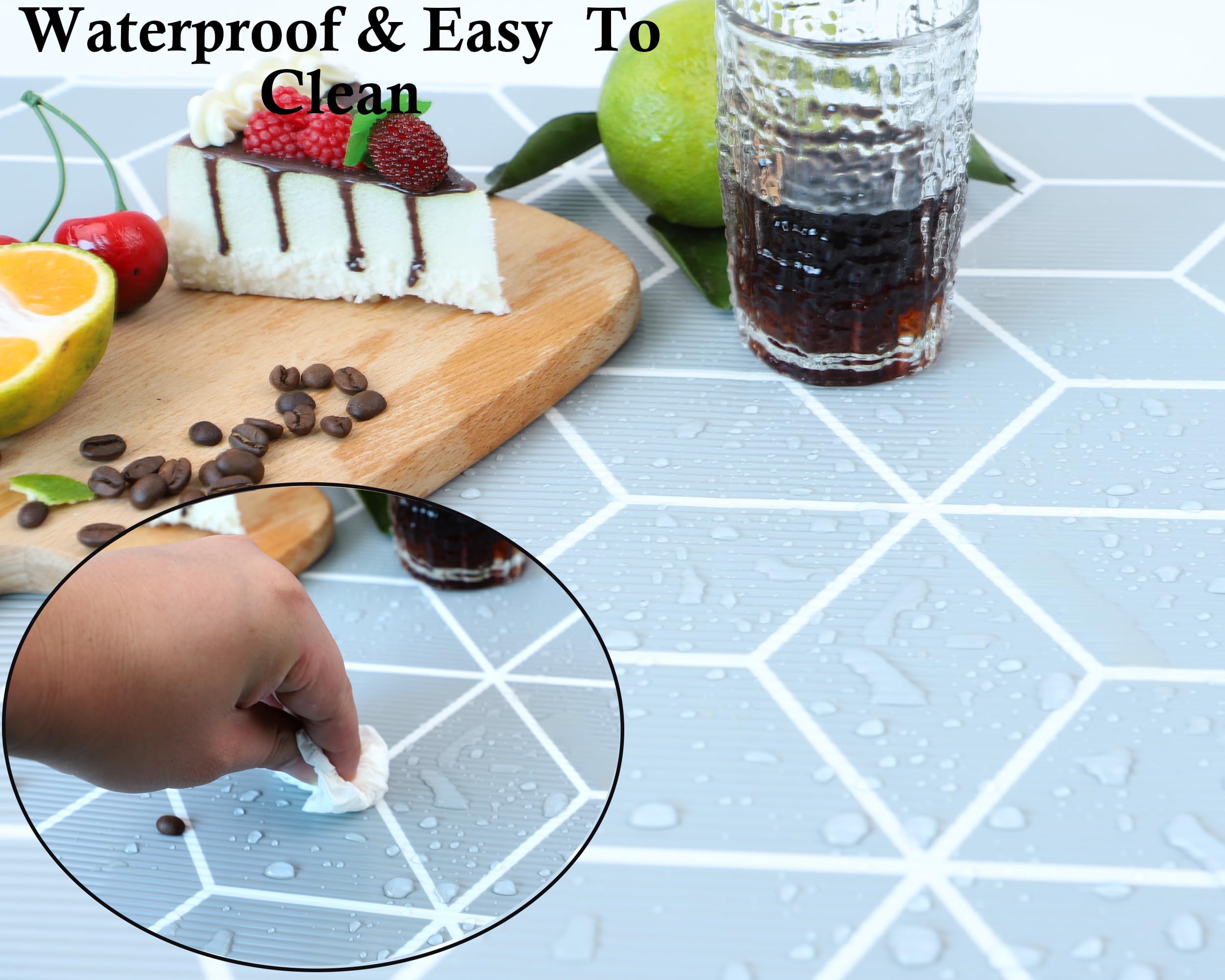 Non-Slip Waterproof Kitchen Cabinet Drawer Liners - 10