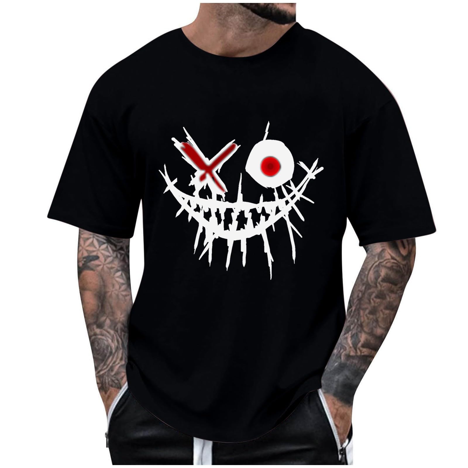 3D Printed Men's Short Sleeve Graphic T-Shirts - Summer Fashion Tees for Hip Hop Streetwear | Casual Wear, Concerts & Urban Style Outfits