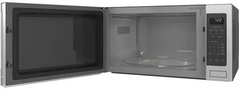 GE Profile PES7227SLSS Stainless Steel Countertop Microwave Oven - Perfect for Kitchens, Dorms & Small Spaces