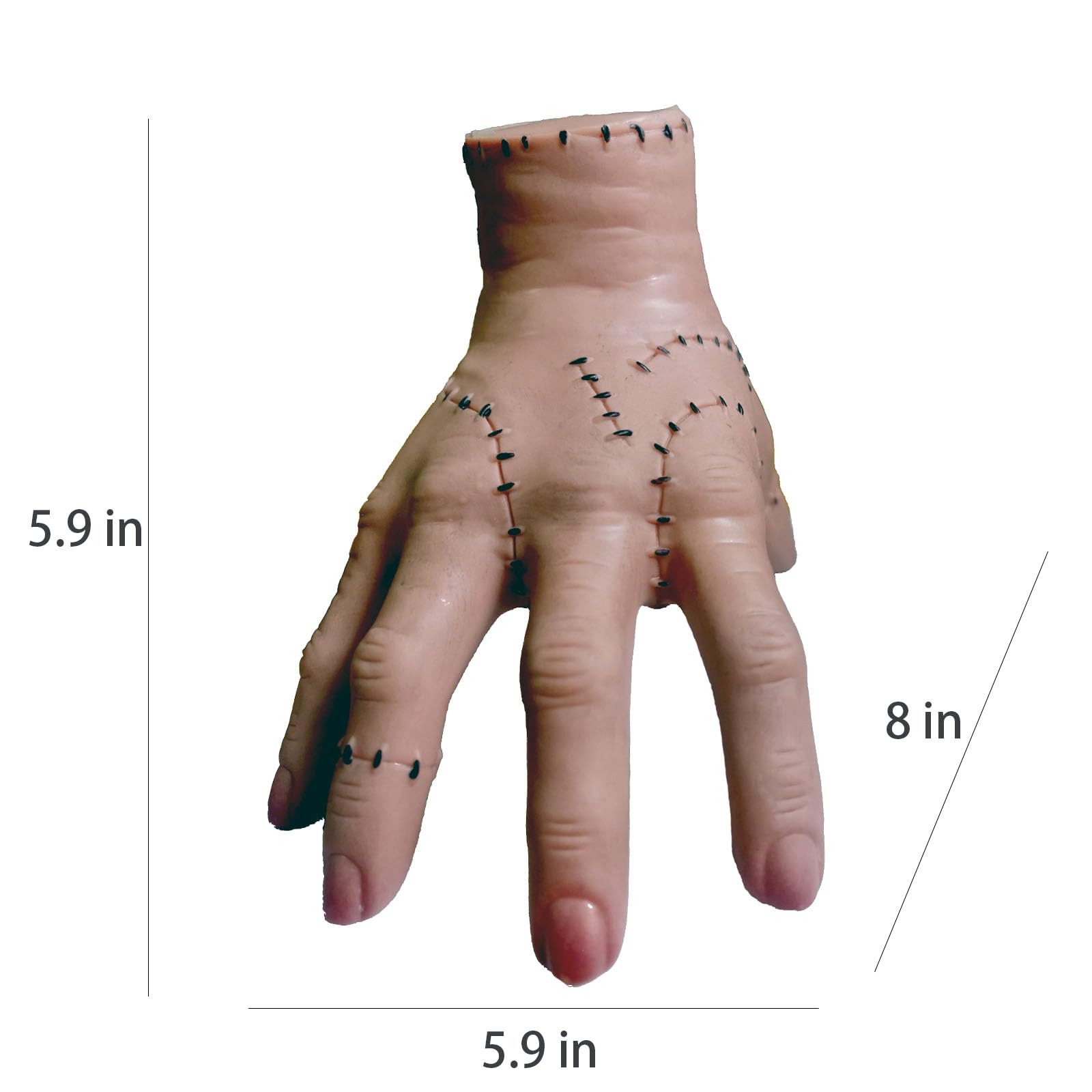 Wednesday Addams Family Thing Hand Prop - Scary Halloween Cosplay Accessory for Parties, Family Gatherings & Addams Family Fans | Perfect for Halloween Costumes, Themed Events & Movie Enthusiasts