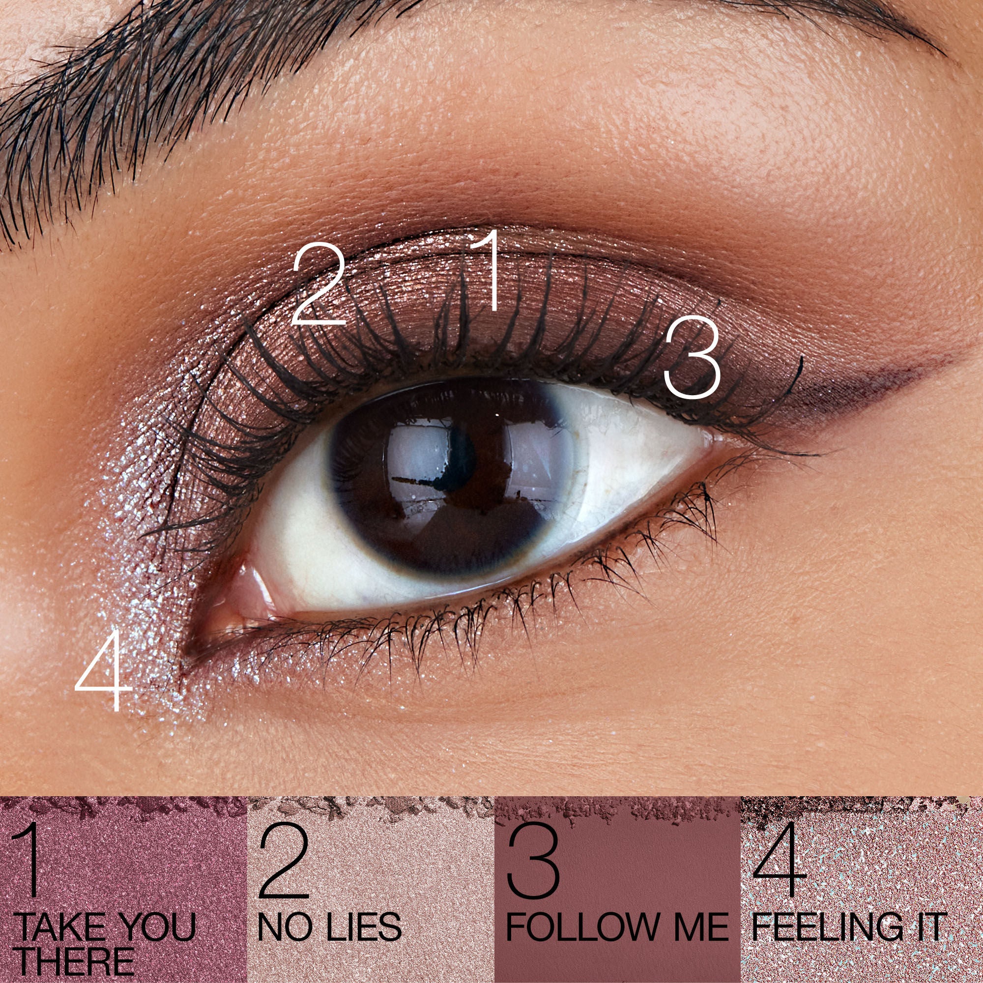 Afterglow Tempting Eyeshadow Palette - 12 Highly Pigmented Matte & Shimmer Eyeshadows for Day & Night Makeup - Perfect for Party, Wedding & Special Occasion Looks