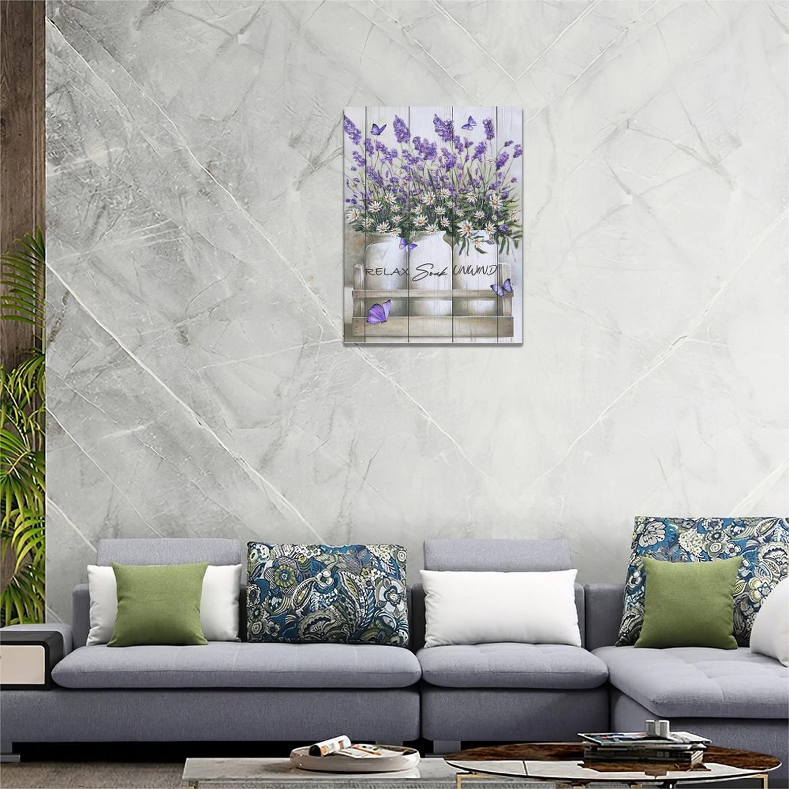 Lavender Wall Art 12x16