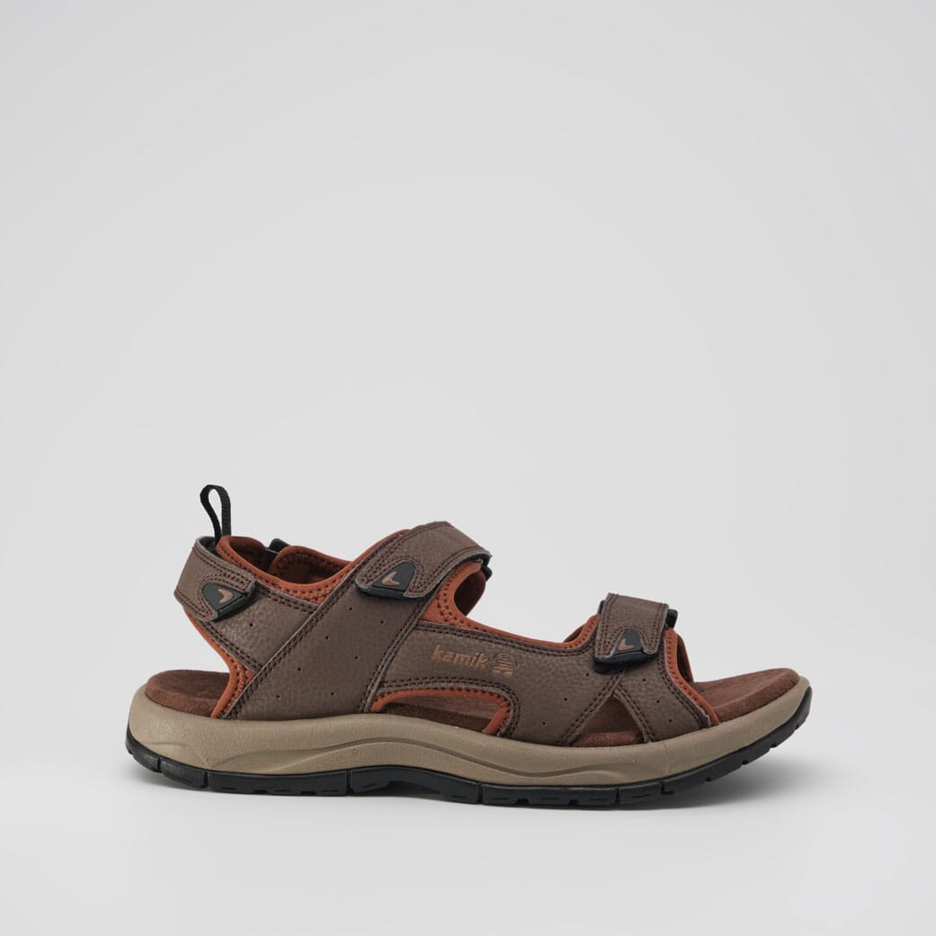 Kibo Men's Sandals - Comfortable Outdoor & Beach Sandals for Summer Walking, Hiking, and Travel
