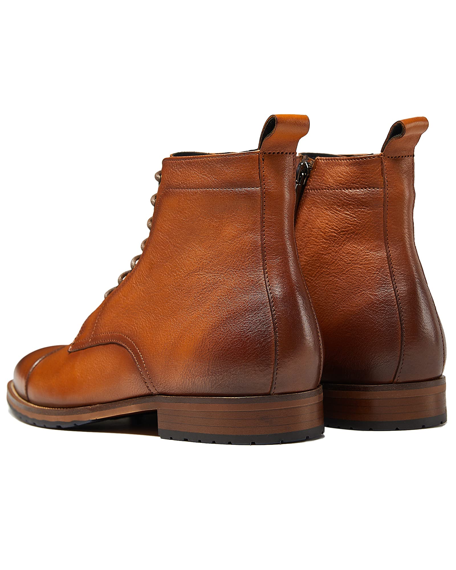 Men's Leather Chukka Boots - Stylish Casual & Dress Boots for Everyday Wear, Office & Outdoor Activities